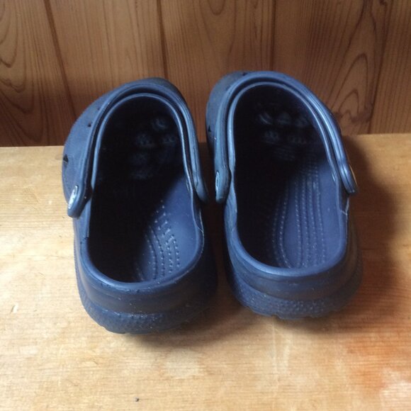 CROCS Unisex Original Navy Blue Classic Clogs Slip On Comfort Size Women 8/Men 6 - Picture 3 of 6